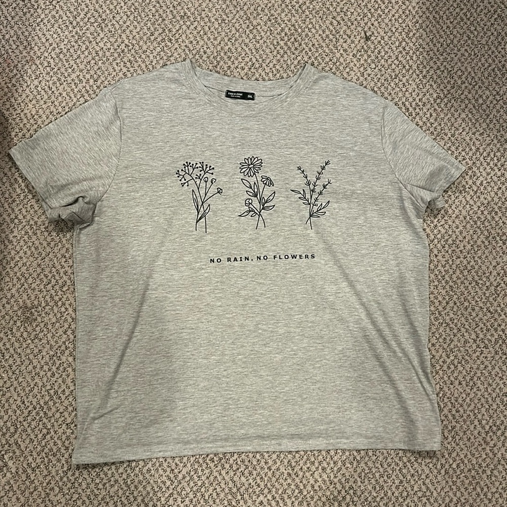 No Rain, No Flowers T-Shirt